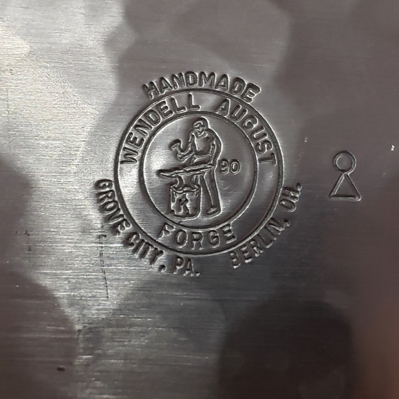 Vintage "Amish One Room School House" Hand Forged Aluminum-Wendell August Forge - Picture 5 of 6